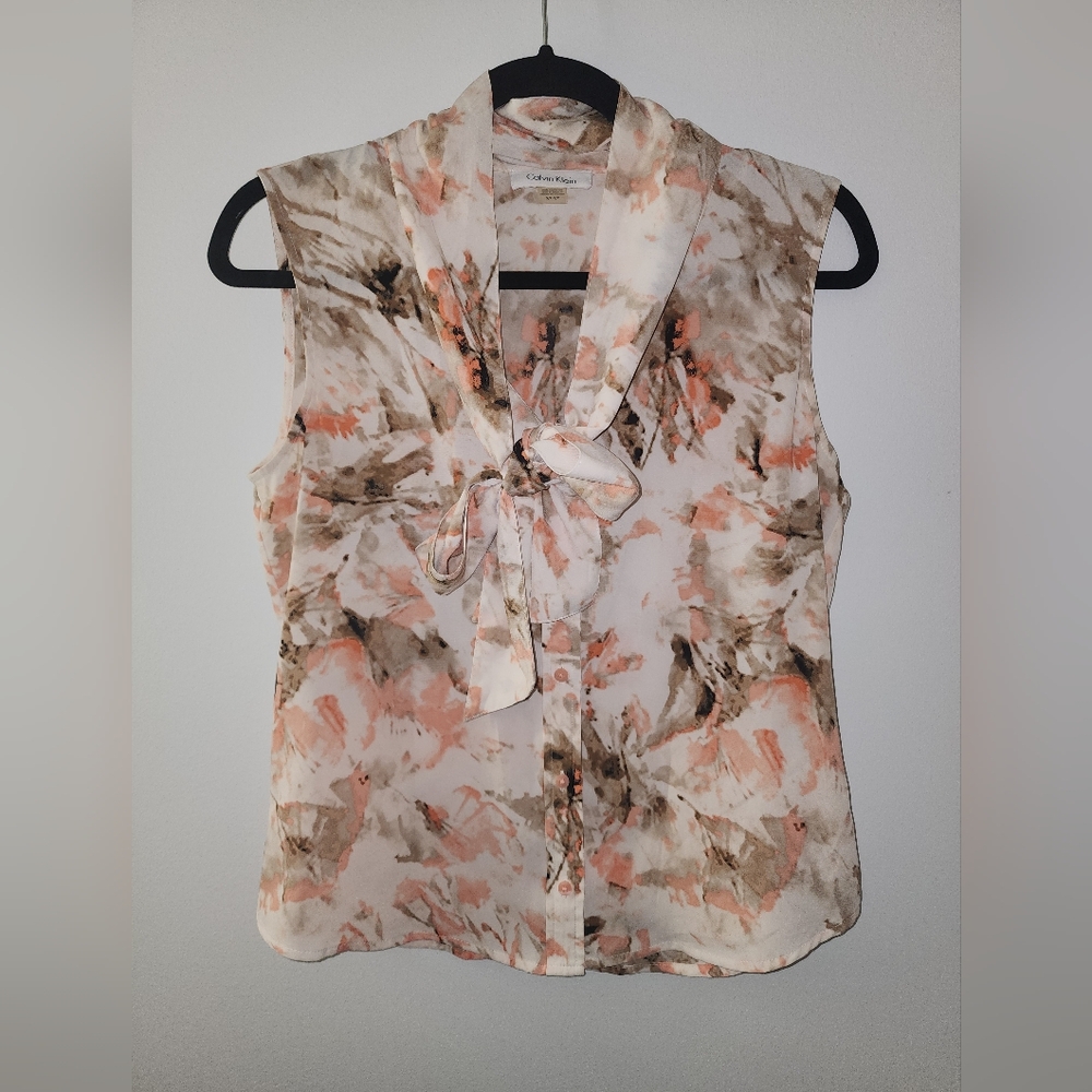 Calvin Klein Sleeveless Blouse